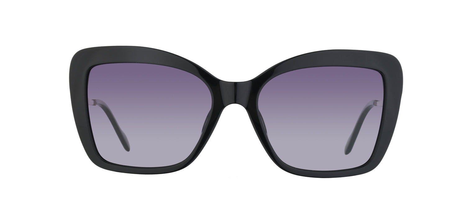 Gafas de sol con forma de mariposa Julia Backer de Color negra