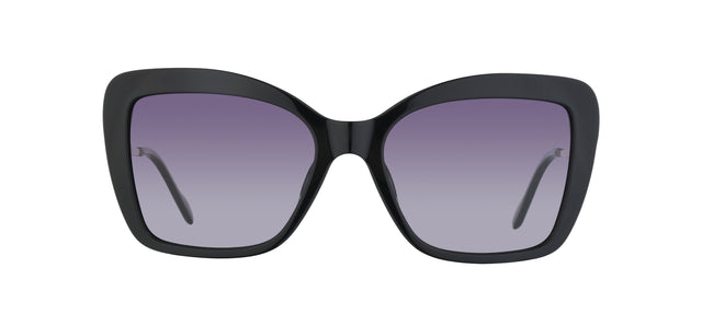 Gafas de sol con forma de mariposa Julia Backer de Color negra