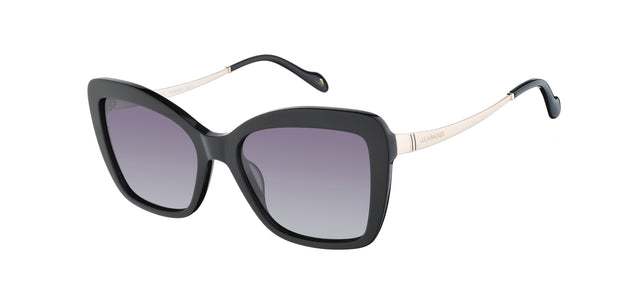 Gafas de sol con forma de mariposa Julia Backer de Color negra2