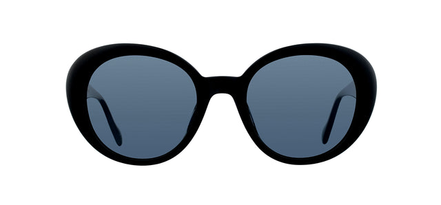 Gafas de sol con forma ovalada Julia Backer de Color negra