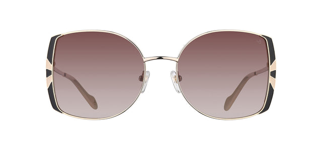 Gafas de sol con forma de mariposa Julia Backer de Color negra