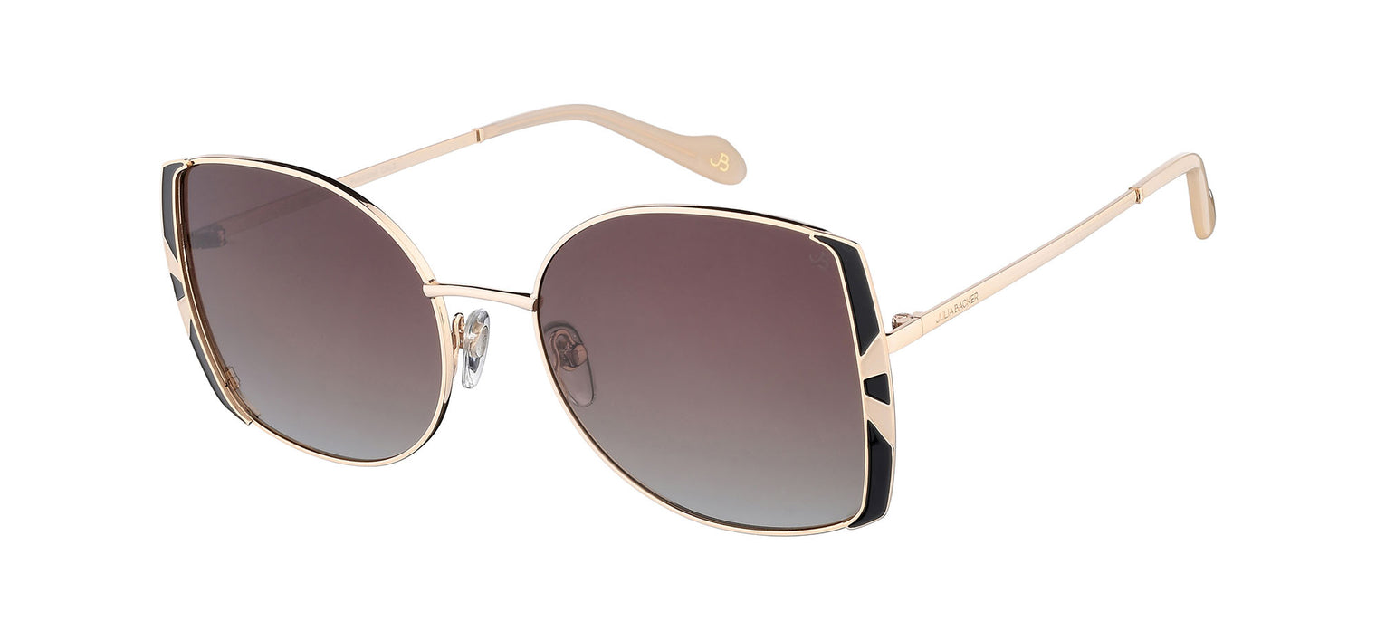 Gafas de sol con forma de mariposa Julia Backer de Color negra2