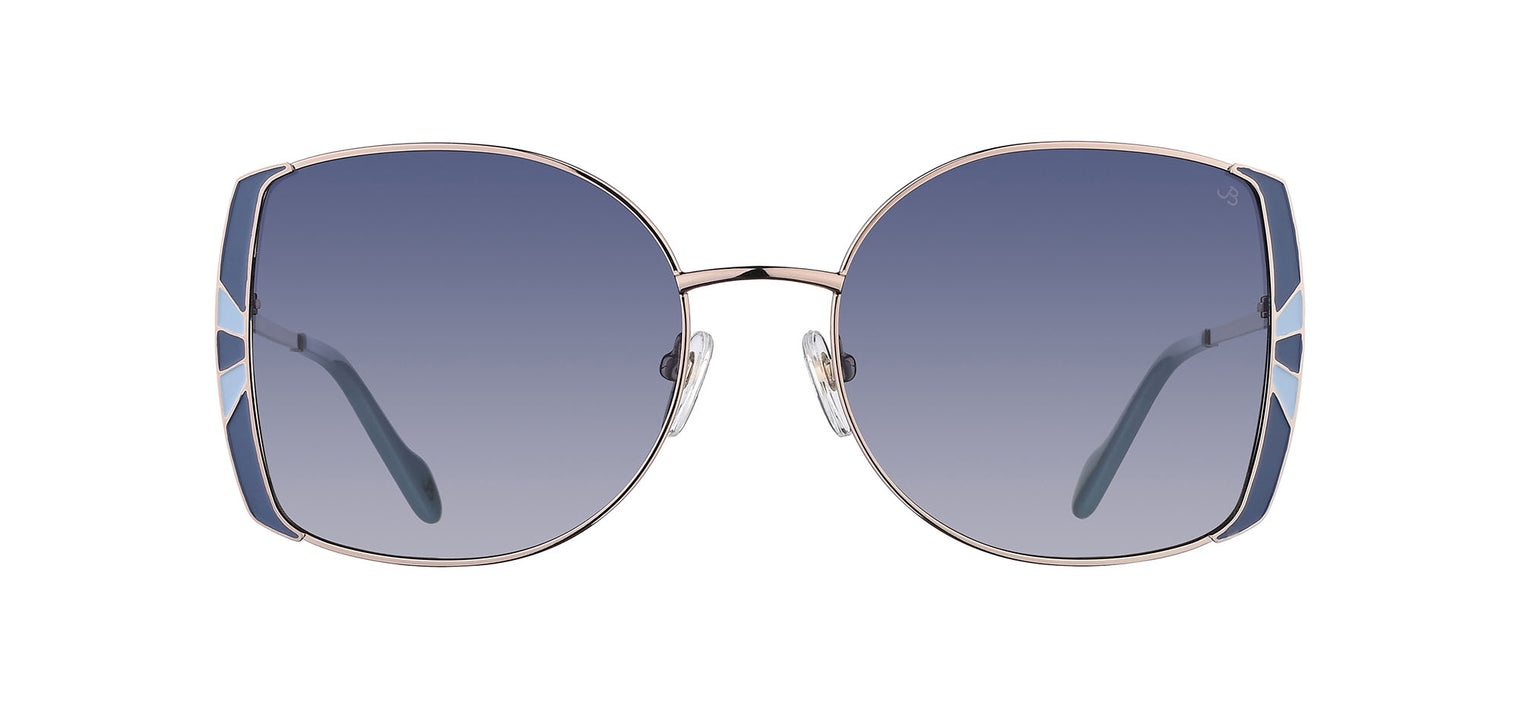 Gafas de sol con forma de mariposa Julia Backer de Color azul