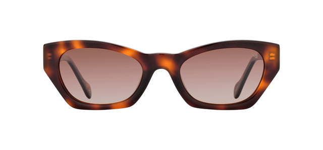 Gafas de sol con forma cat eye Julia Backer de Color nude