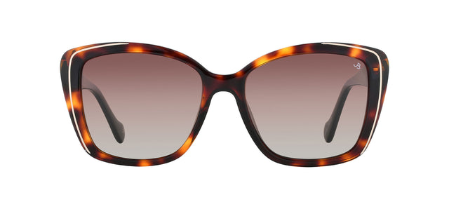 Gafas de sol cuadradas Julia Backer de Color habana