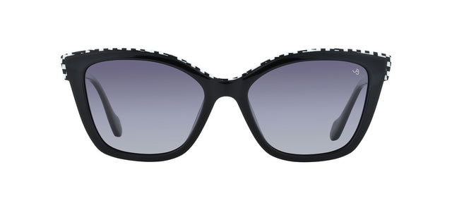 Gafas de sol estilo cat eye Julia Backer de Color negra