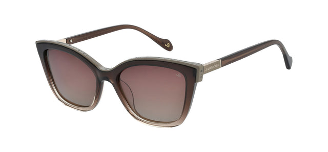 Gafas de sol estilo cat eye Julia Backer de Color marrón