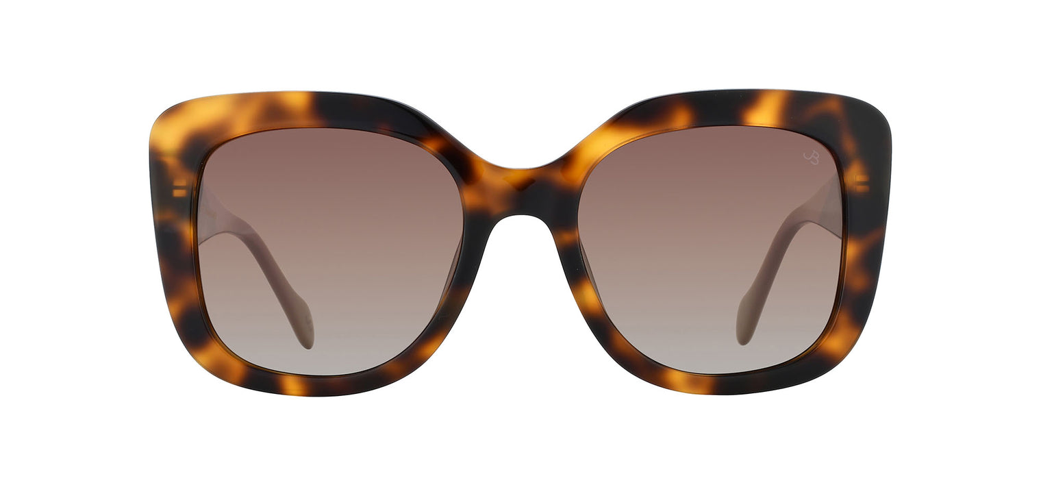 Gafas de sol cuadradas Julia Backer de Color habana