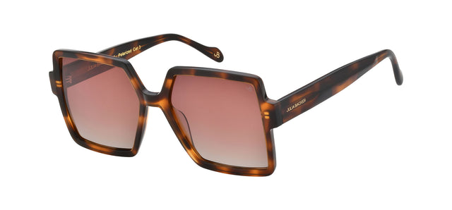 Gafas de sol cuadradas Julia Backer de Color habana
