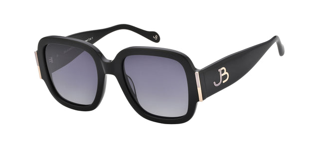 Gafas de sol cuadradas Julia Backer de Color negra