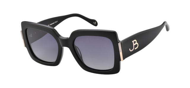 Gafas de sol cuadradas Julia Backer de Color negra