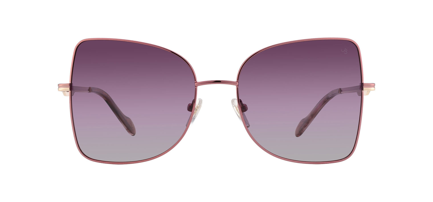 Gafas de sol con forma de mariposa Julia Backer de Color rosa