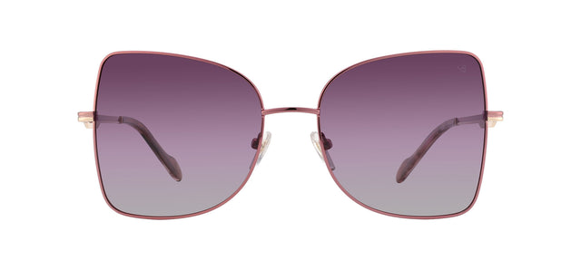 Gafas de sol con forma de mariposa Julia Backer de Color rosa