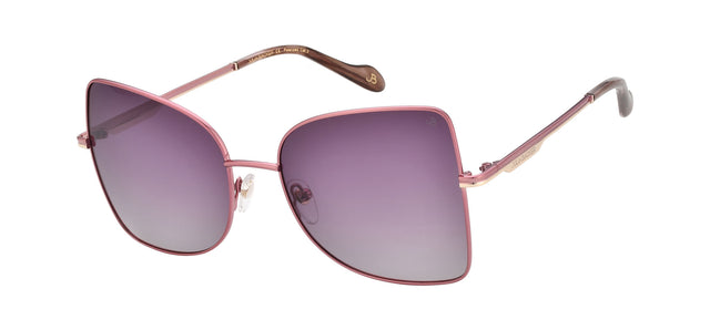 Gafas de sol con forma de mariposa Julia Backer de Color rosa