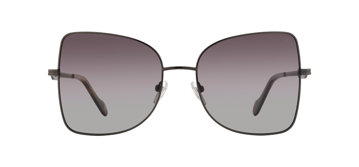 Gafas de sol con forma de mariposa Julia Backer de Color gris-oscura