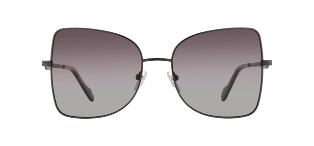 Gafas de sol con forma de mariposa Julia Backer de Color gris-oscura