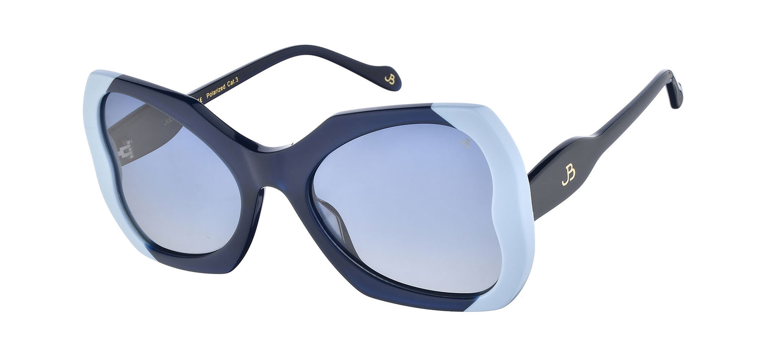 Gafas de sol con forma de mariposa Julia Backer de Color azul-celeste
