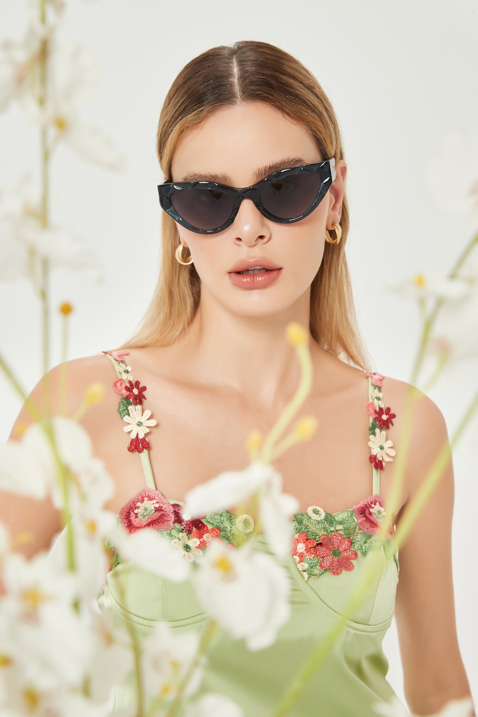 Gafas de sol estilo cat eye gafas edición limitada mujer