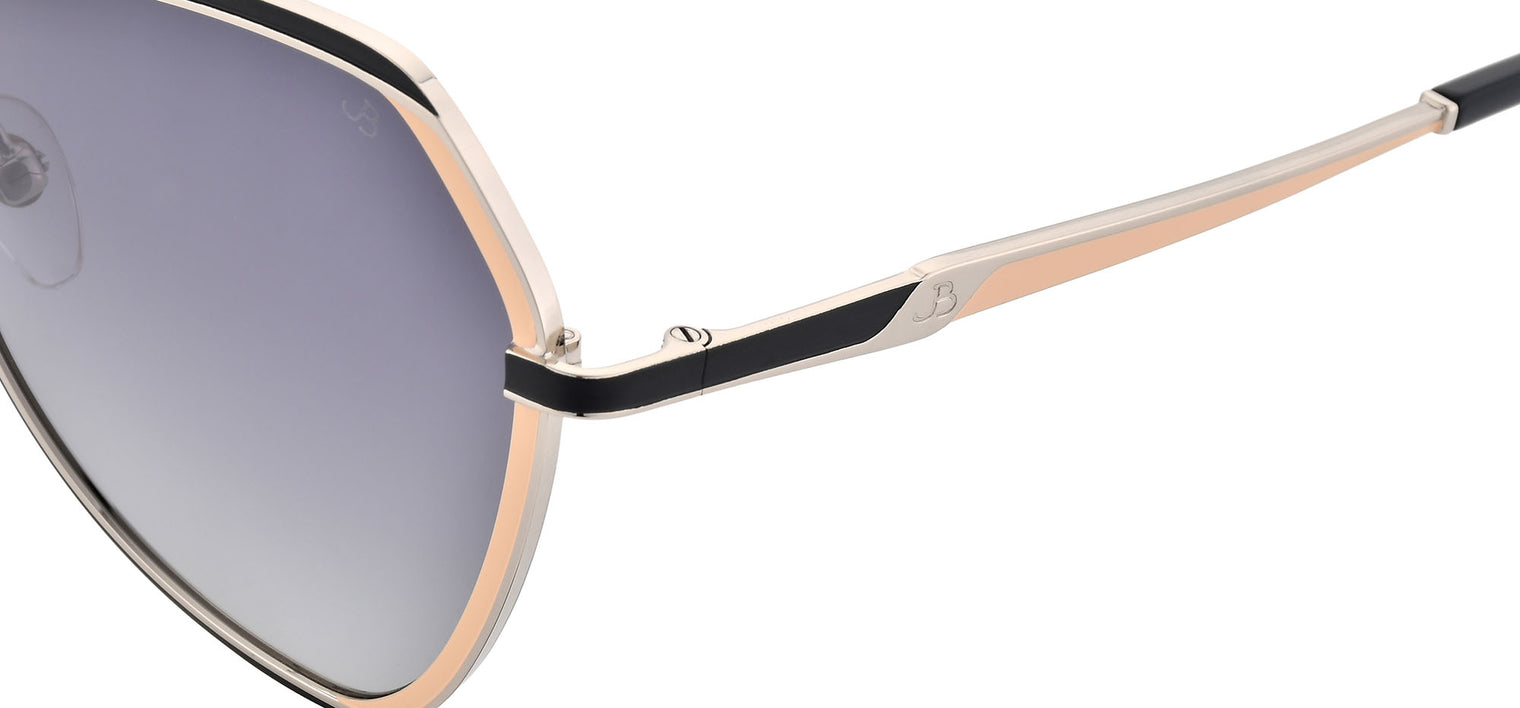 Gafas de sol con forma de mariposa Julia Backer de Color negra-rosa