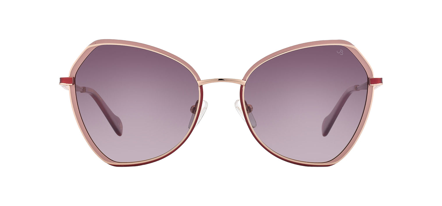 Gafas de sol con forma de mariposa Julia Backer de Color rosa