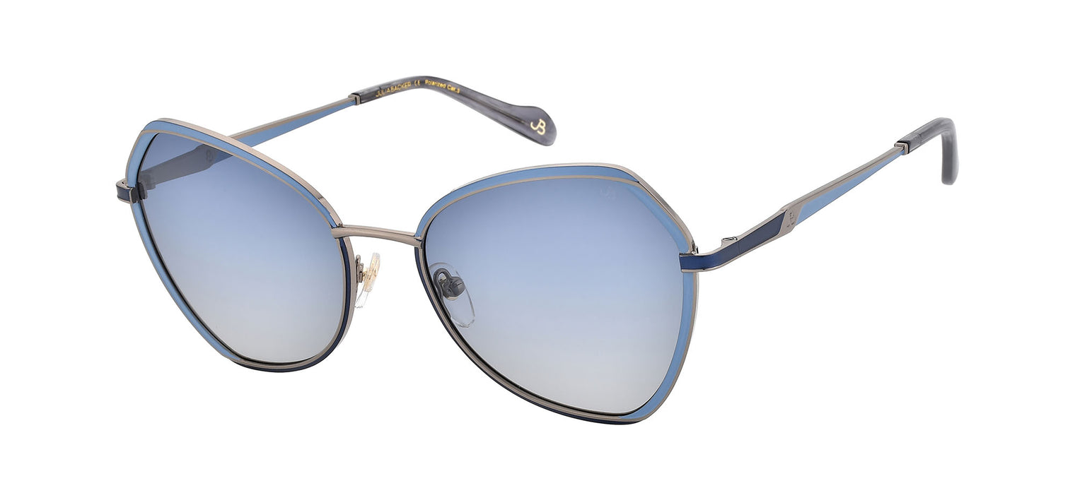 Gafas de sol con forma de mariposa Julia Backer de Color azul