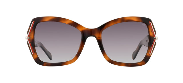 Gafas de sol con forma de mariposa Julia Backer de Color habana