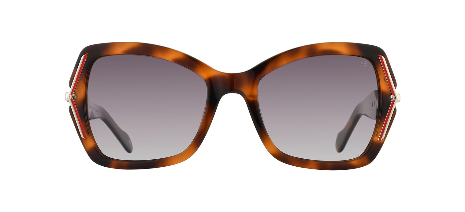 Gafas de sol con forma de mariposa Julia Backer de Color habana