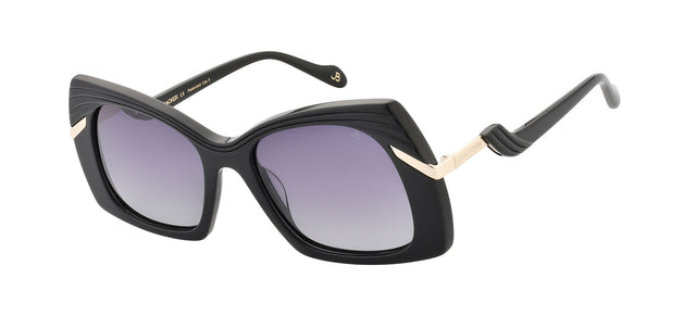 Gafas de sol estilo mariposa Julia Backer de Color negra