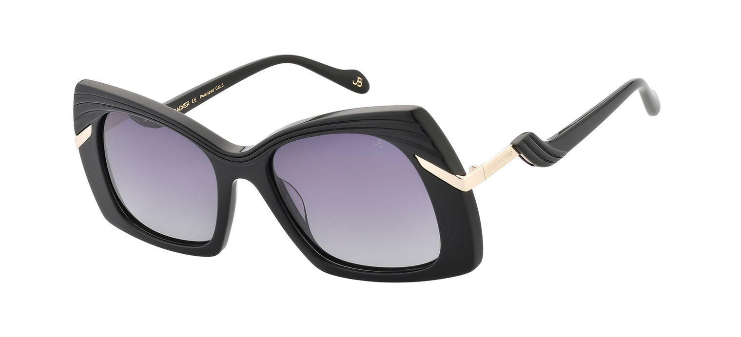 Gafas de sol estilo mariposa Julia Backer de Color negra