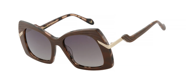 Gafas de sol estilo mariposa Julia Backer de Color marrón