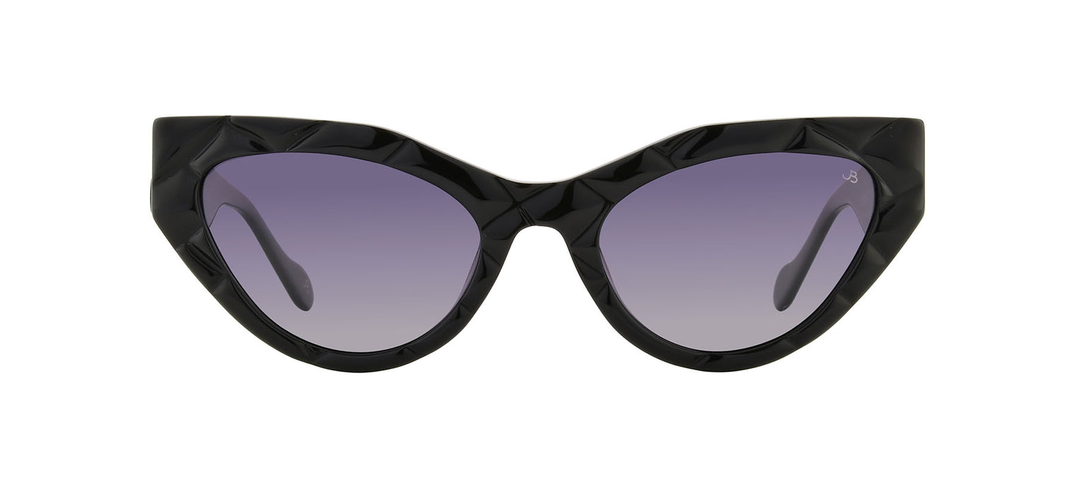 Gafas de sol estilo cat eye Julia Backer de Color negra