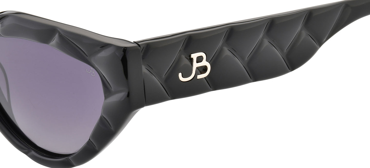 Gafas de sol estilo cat eye Julia Backer de Color negra