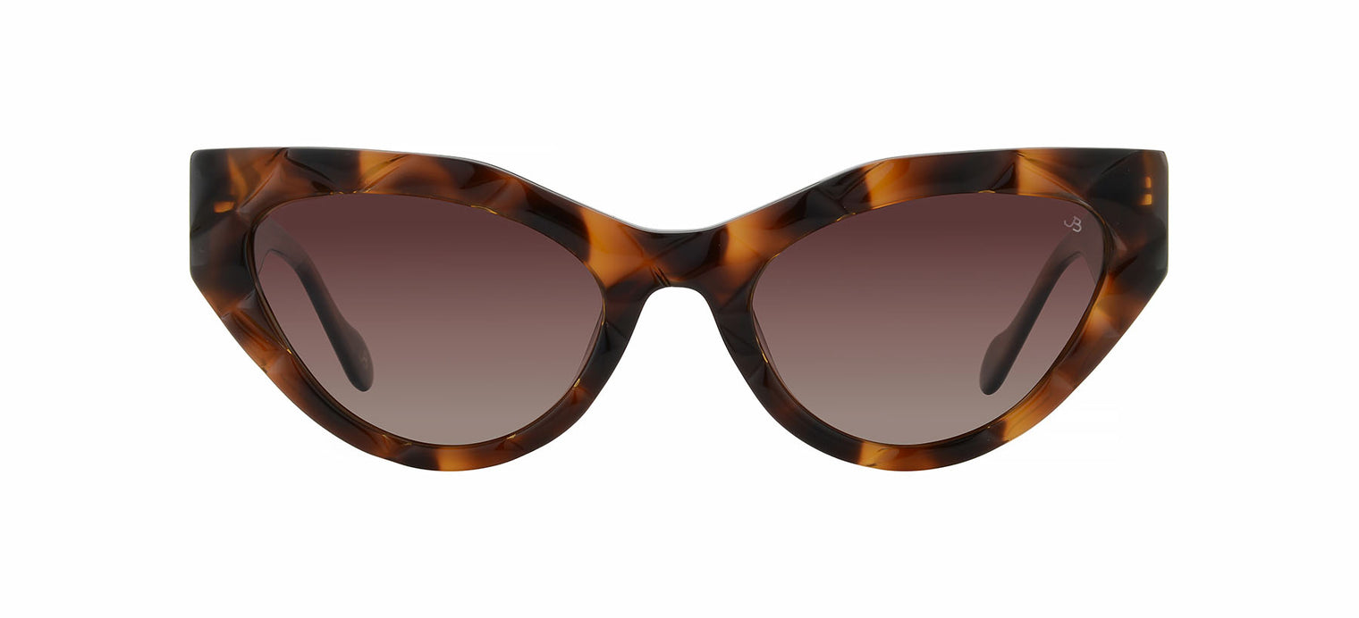 Gafas de sol estilo cat eye Julia Backer de Color habana