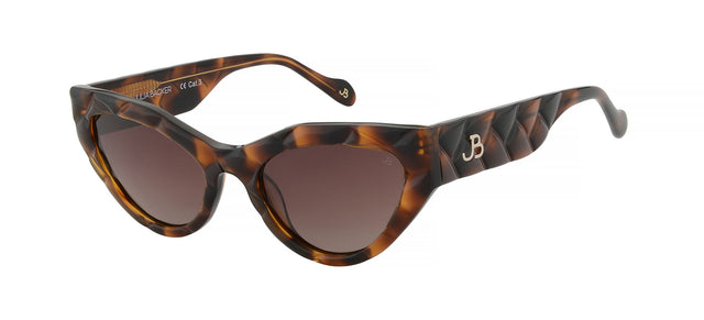 Gafas de sol estilo cat eye Julia Backer de Color habana