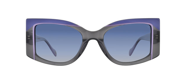 Gafas de sol estilo cat eye Julia Backer de Color violeta-gris