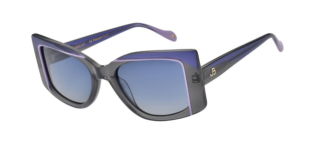 Gafas de sol estilo cat eye Julia Backer de Color violeta-gris