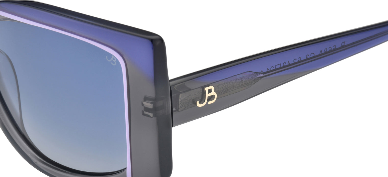 Gafas de sol estilo cat eye Julia Backer de Color violeta-gris