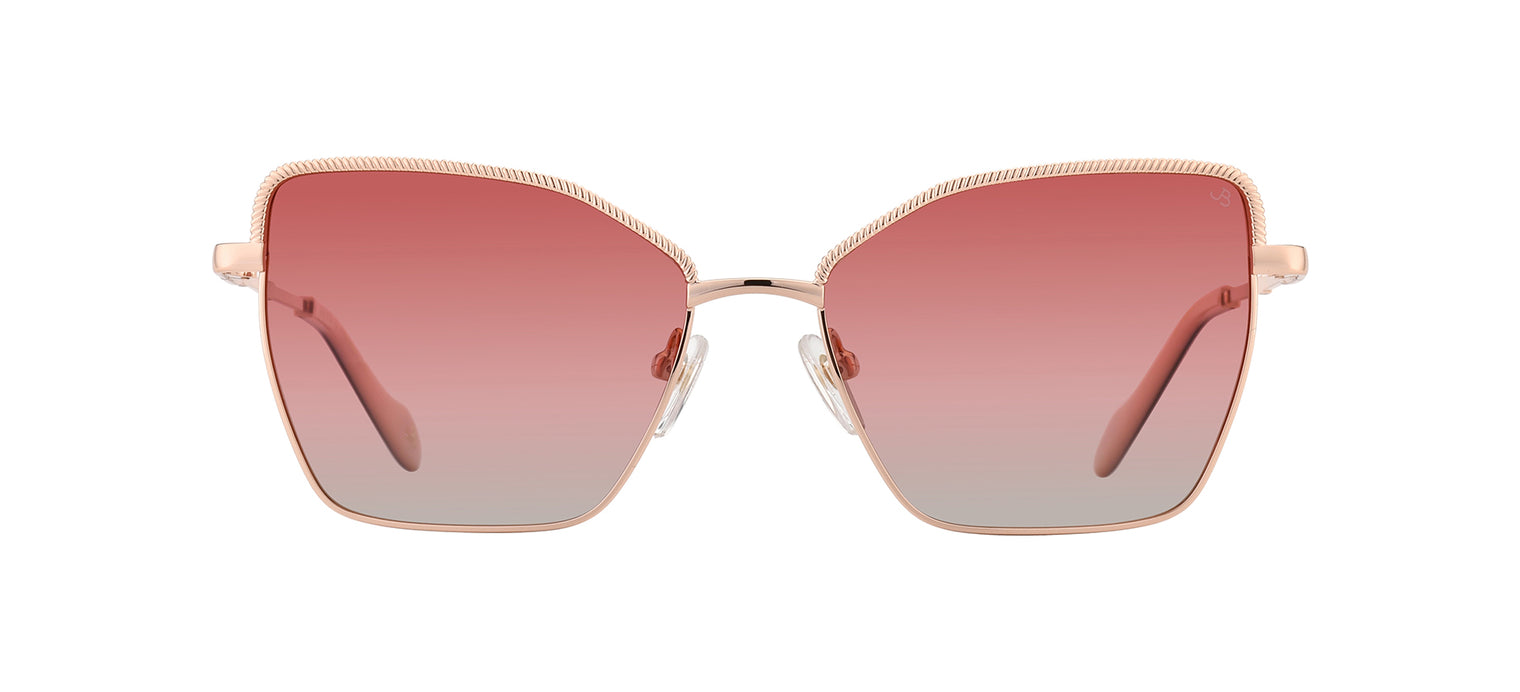 Gafas de sol con forma de mariposa Julia Backer de Color dorada