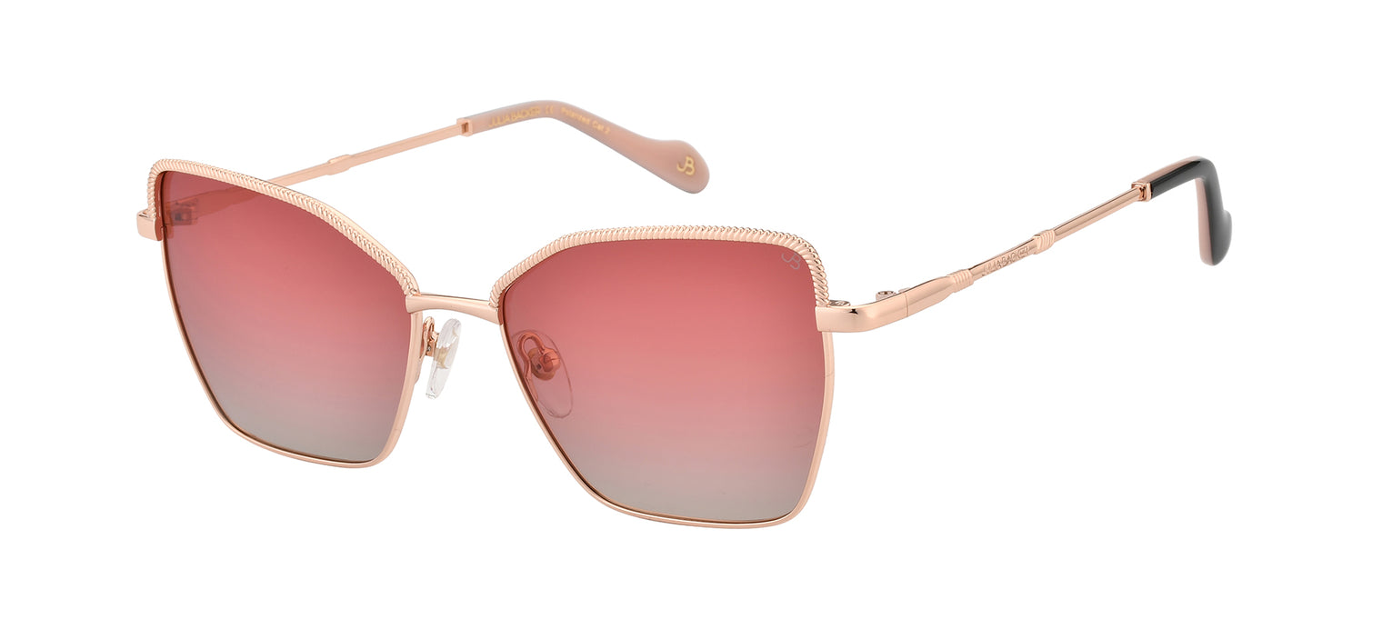 Gafas de sol con forma de mariposa Julia Backer de Color dorada