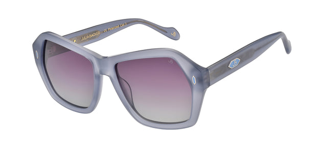 Gafas de sol con forma geométrica Julia Backer de Color gris