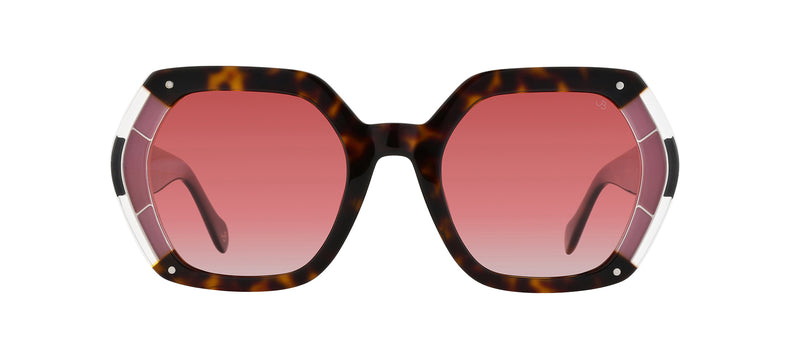 forma de gafas - Gafas de sol con forma de mariposa Julia