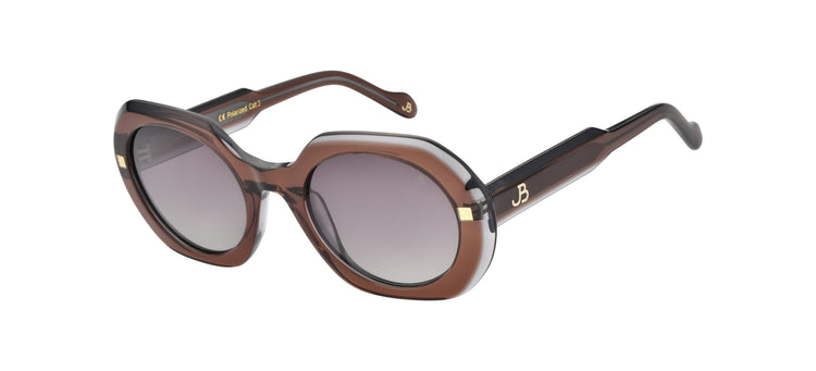 gafas de sol marron - Gafas de sol redondas Julia Backer de Co