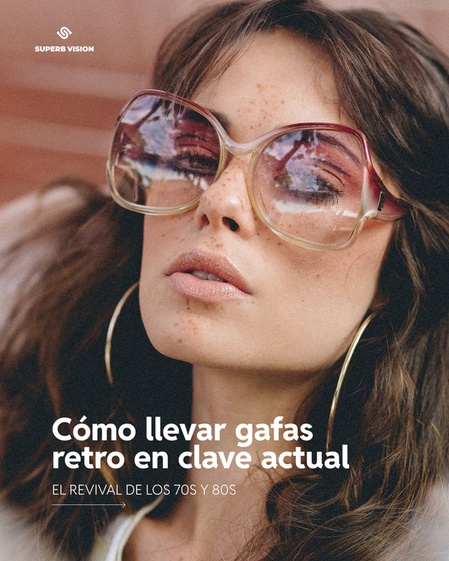 Cómo llevar gafas retro en clave actual: el revival de los 70s y 80s