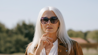Gafas de marca mujer | Gafas de sol con forma geométrica