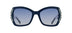 Gafas de sol con forma de mariposa Julia Backer de Color azul