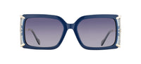 Gafas de sol cuadradas Julia Backer de Color azul