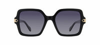 Gafas de sol cuadradas Julia Backer de Color negra