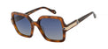Gafas de sol cuadradas Julia Backer de Color habana
